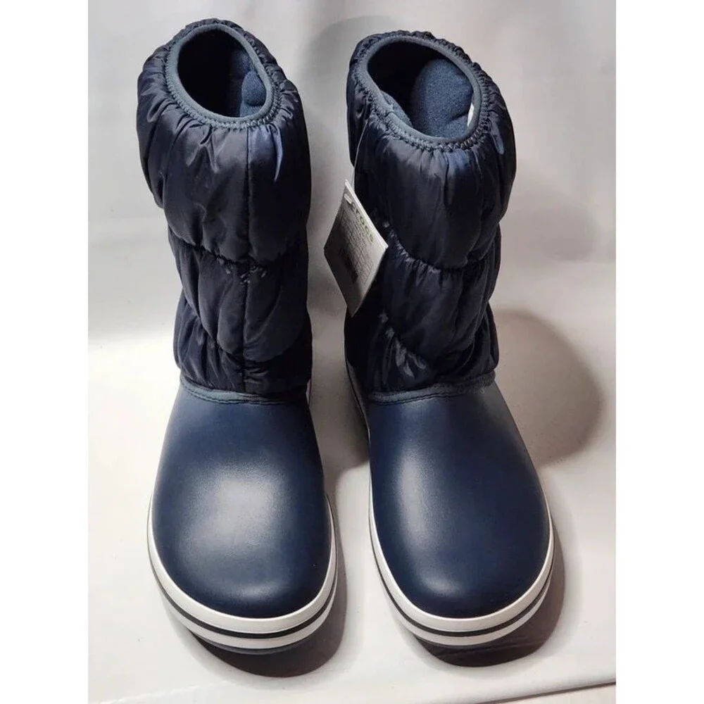 Crocs Winter Puff Boot Women’s 11 Navy